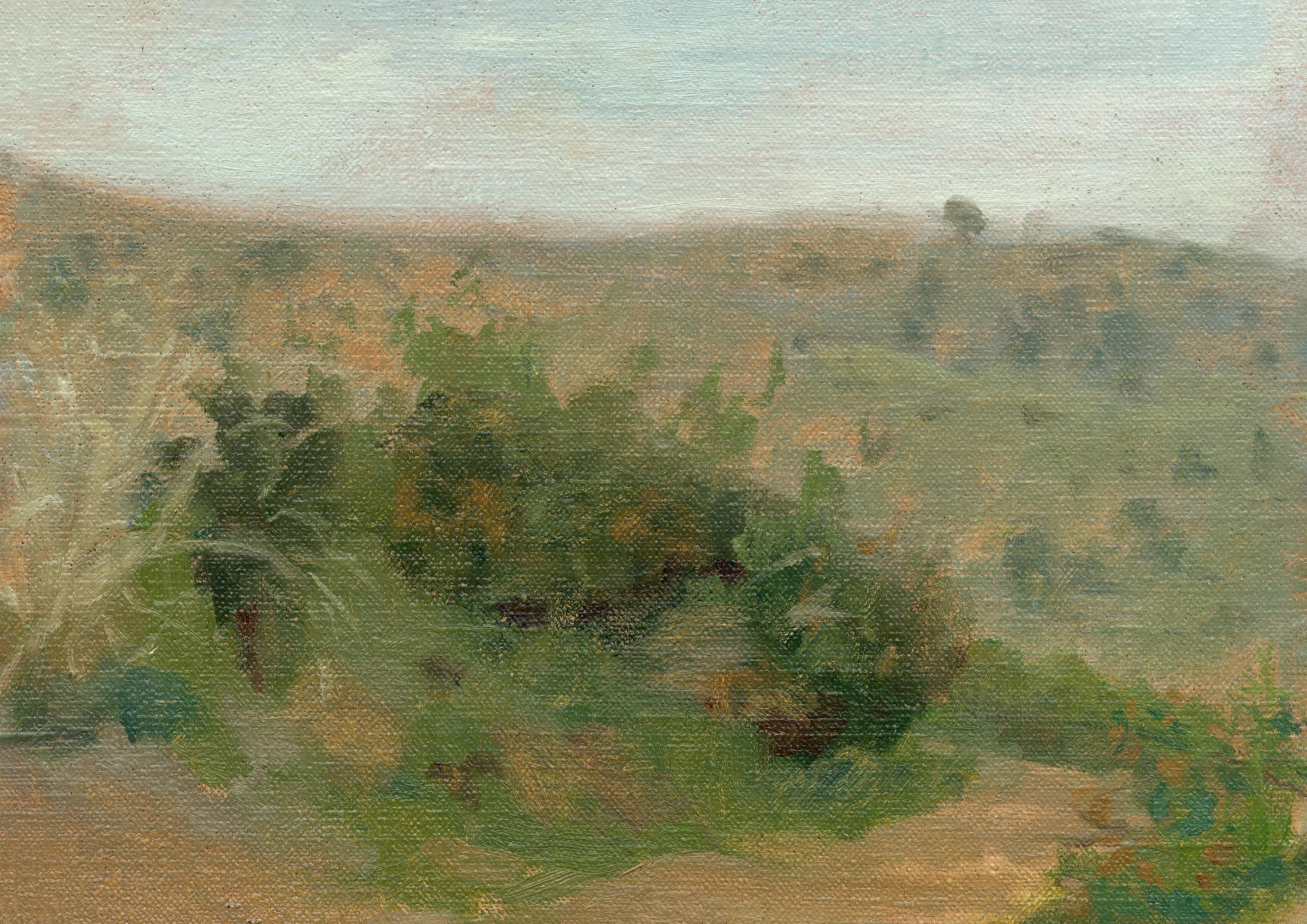 Hills in the Haze — limited edition print by T. Cheung-Damonte