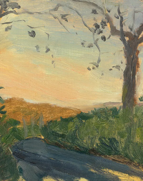 Warm Ground, Oil on Canvas, 2026