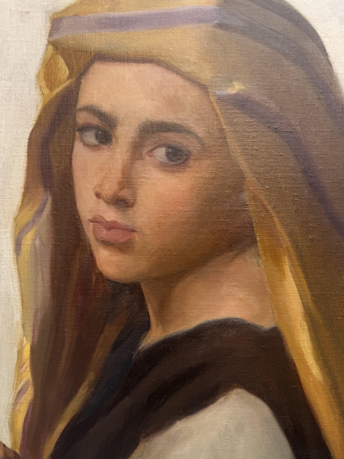 Classical portrait painting - Fine art instruction example